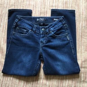 Silver Suki Mid Capri